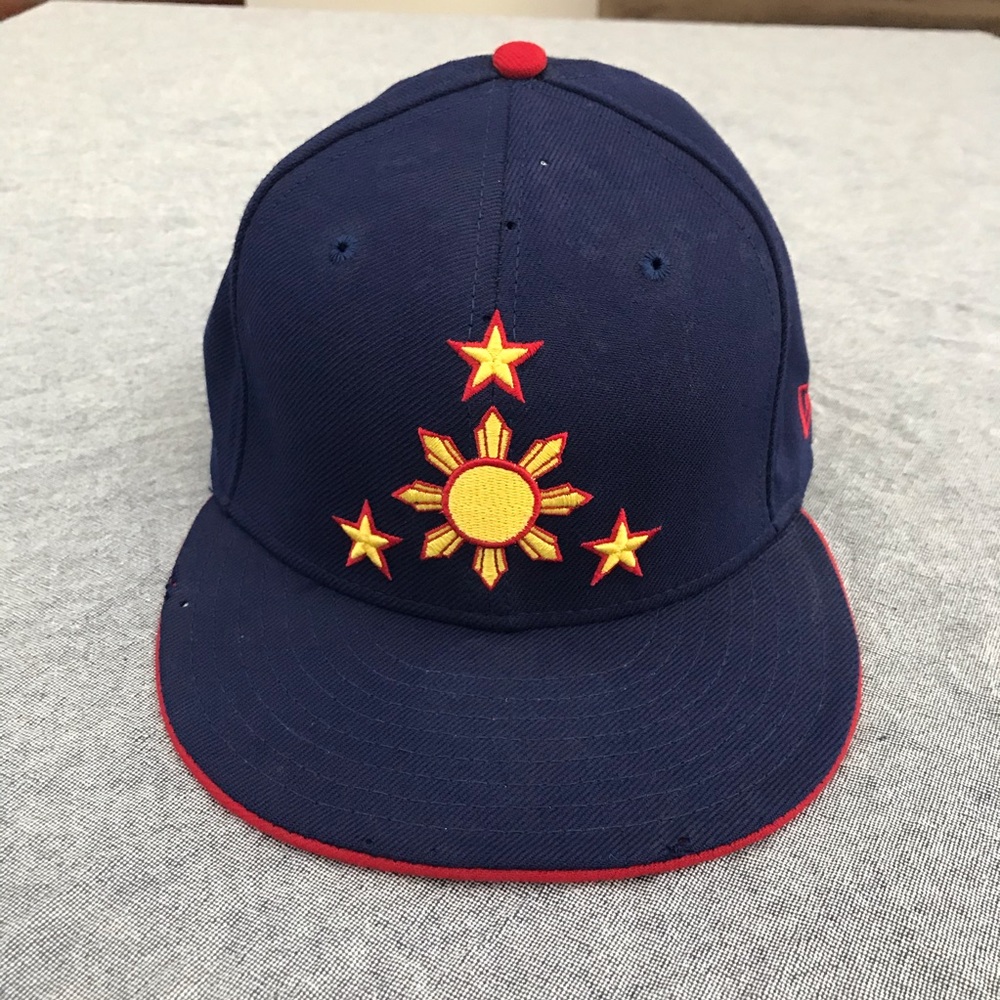 Filipino flag 🇵🇭 baseball cap blue red yellow